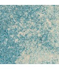 Nourison Passion Area Rug PSN10 Navy/Light Blue 2'2" x 10'