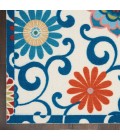 Nourison SUN N' SHADE Area Rug Waverly Sun N' Shade Area Rug SND84-Ivory/Multi