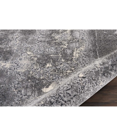 kathy ireland Home Heritage Area Rug KI353-Charcoal