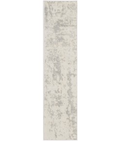 Nourison Quarry 2ft. 2in. x 7ft. 6in. Cream Grey Modern Indoor Rug
