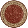 Nourison Somerset - St02 Red Area Rug 5 ft. 6 X Round