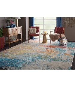 Nourison Celestial - Ces02 Sealife Area Rug 7 ft. X 10 ft. Rectangle