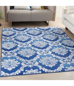Nourison Whimsicle - Whs01 Blue Area Rug 4 ft. X 6 ft. Rectangle