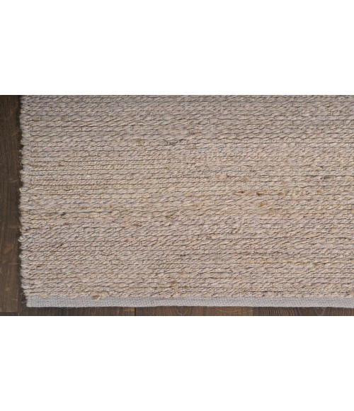Nourison Natural Jute Grey NJT01 5 ft. X 7 ft. Rectangle Rug