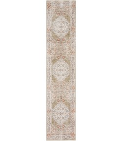 Nourison Astra Washables - Asw11 Sage Multicolor Area Rug 2 ft. 2 in. X 10 ft. Runner