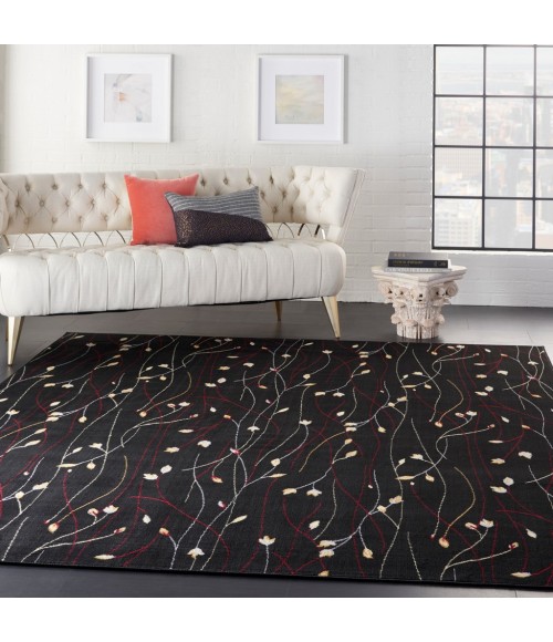 Nourison Grafix Area Rug GRF15-Black