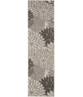 Nourison Aloha Runner Area Rug ALH05-Silver Grey