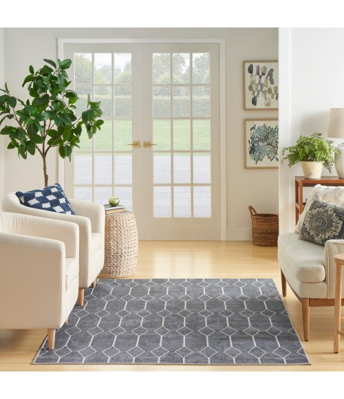 Nicole Curtis Machine Washable Series 1 Area Rug Nicole Curtis Machine Washable Series 1 Area Rug SR107 Navy