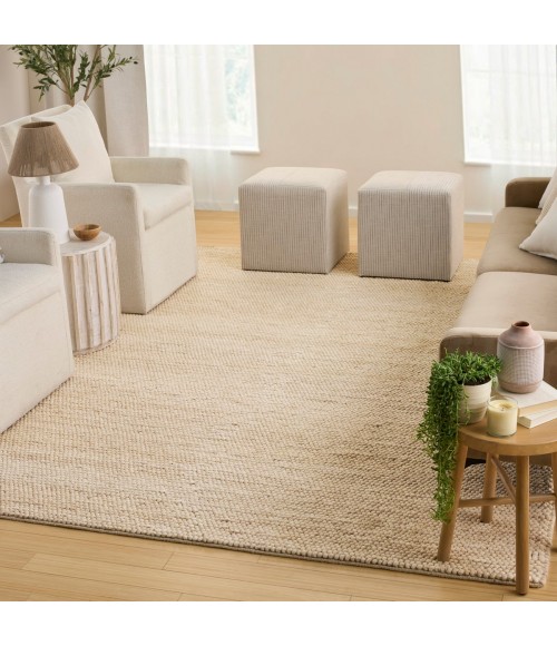 DKNY Pure Knots Beige KNT01 10 ft. X 14 ft. Rect. Rug
