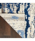 Twilight Area Rug Nourison Twilight Area Rug TWI29 Ivory Blue 8'6" x 11'6"