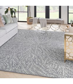 Michael Amini Nourison Ma30 Star - Smr03 Slate Teal Area Rug 8 ft. 6 in. X 11 ft. 6 in. Rectangle
