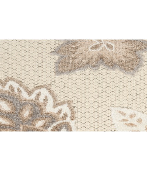 Nourison Aloha Beige ALH31 2 ft. 8 in. X 4 ft. Rectangle Rug