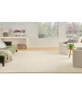 Nourison Serenity Home Ivory Cream SRH05 9 ft. X 12 ft. Rectangle Rug