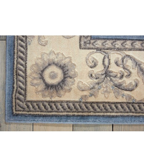 Nourison Somerset Area Rug ST02-Light Blue