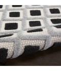 Nourison Aloha Indoor/Outdoor Area Rug ALH26-Black White