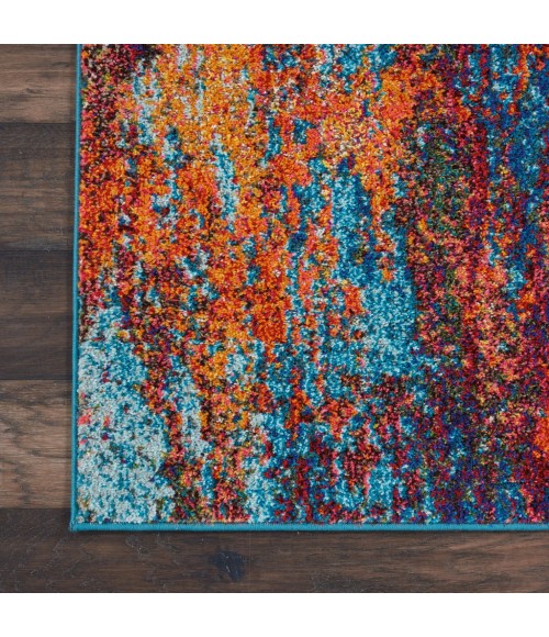 Nourison CELESTIAL Area Rug Nourison Celestial Area Rug CES08-Atlantic