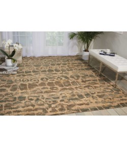 Nourison Silken Allure - Slk10 Multicolor Area Rug 5 ft. 6 X 8 ft. Rectangle