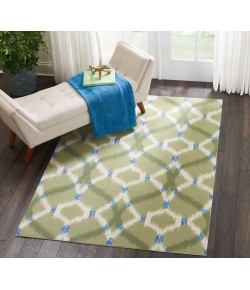 Nourison Wav01/Sun & Shade - Snd05 Avocado Area Rug 4 ft. 3 X 6 ft. 3 Rectangle