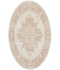 Nourison Grafix Ivory Beige GRF14 8 ft. Round Rug