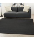Nourison Essentials Black Area Rug NRE01-Black