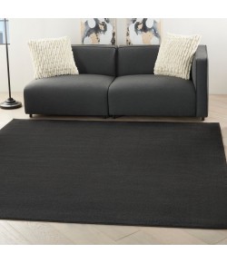 Nourison Essentials - Nre01 Black Area Rug 7 ft. X Square
