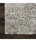Nourison Damask Runner Area Rug DAS06-Ivory