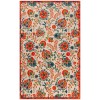 Nourison Aloha Red Multicolor ALH17 9 ft. X 12 ft. Rectangle Rug