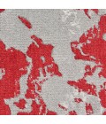 Nourison Twilight Area Rug TWI21 Grey/Red 2'3" x 3'