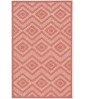 Nourison Versatile Coral Orange NRV01 2 ft. X 4 ft. Rectangle Rug