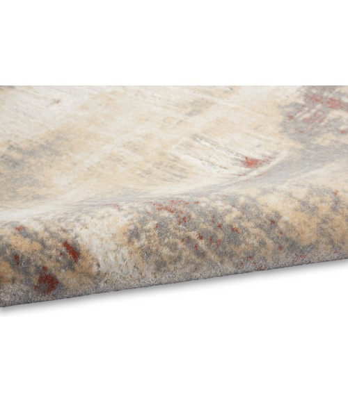 Calvin Klein Enchanting Area Rug ECH02 Grey/Rust