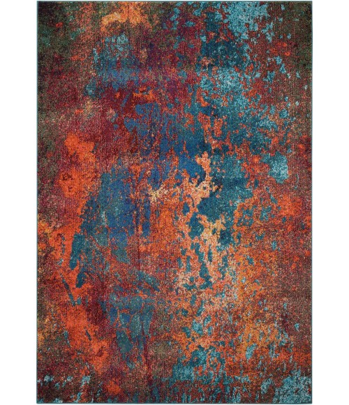 Nourison CELESTIAL Area Rug Nourison Celestial Area Rug CES08-Atlantic