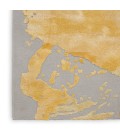 Nourison Prismatic Area Rug PRS19 Grey/Gold 8'6" x 11'6"
