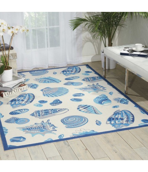 Nourison SUN N' SHADE Area Rug Waverly Sun N' Shade Area Rug SND48-Ivory