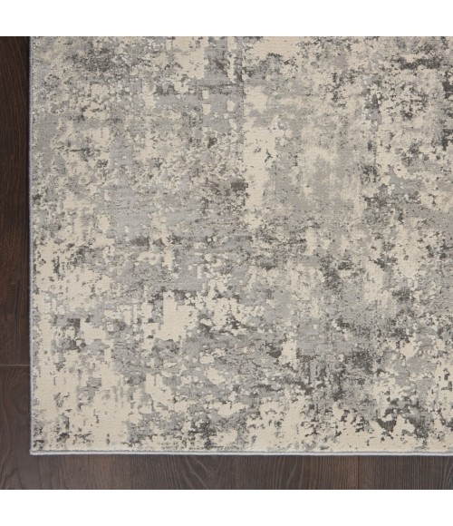 Nourison Rustic Textures Area Rug RUS07-Grey/Beige