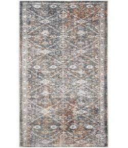 Nourison Astra Machine Washable Ivory Multicolor ASW16 2 ft. X 6 ft. Rectangle Rug