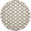 Nourison Amore - Amor2 Ivory Blue Area Rug 7 ft. 10 X Round