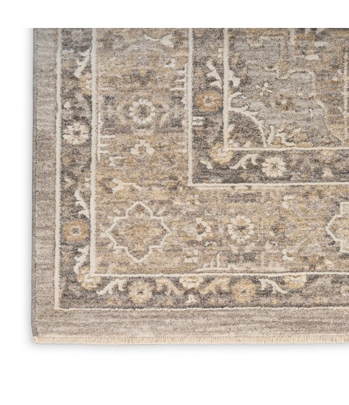 Nourison Retreat Grey RET02 8 ft. X 10 ft. Rect. Rug