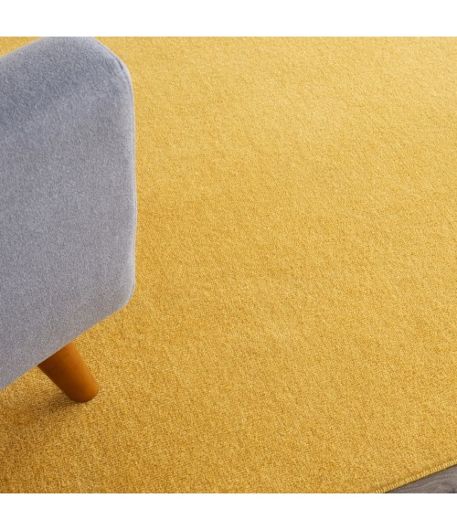 Nourison Essentials Area Rug Nourison Nourison Essentials Yellow Area Rug NRE01 Yellow 10' x 14'
