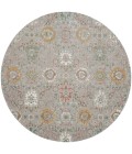 Nourison Twilight Round Area Rug TWI13 Grey/Multi 8' Round