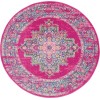 Nourison Passion - Psn03 Fuchsia Area Rug 4 ft. X Round