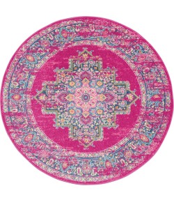 Nourison Passion - Psn03 Fuchsia Area Rug 4 ft. X Round