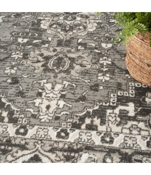 Nourison Quarry Grey QUA05 4 ft. X 6 ft. Rect. Rug