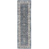 Nourison Ki100 American Manor - Amr01 Blue Ivory Area Rug 2 ft. 2 in. X 7 ft. 6 in. Runner