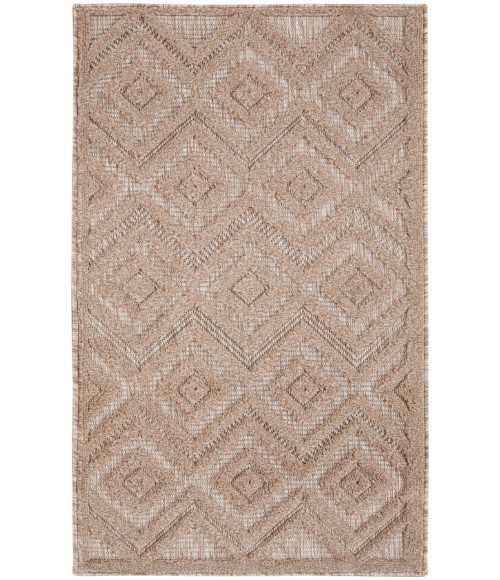 Nourison Versatile Natural Beige NRV01 2 ft. X 4 ft. Rectangle Rug