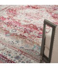Nourison VINTAGE KASHAN Area Rug Nourison Vintage Kashan Area Rug VKA07-Red/Ivory