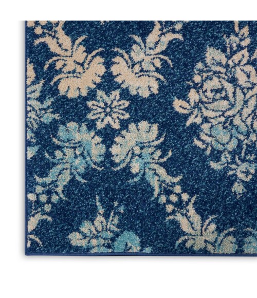 Nourison Tranquil Area Rug TRA09-Navy/Light Blue