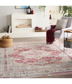 Nourison Vintage Kashan - Vka07 Red Ivory Area Rug 7 ft. 10 X 9 ft. 10 Rectangle