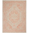 Nourison Tranquil Area Rug TRA11-Ivory/Pink