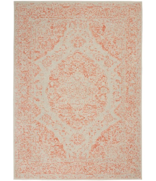 Nourison Tranquil Area Rug TRA11-Ivory/Pink