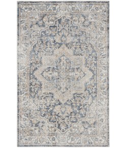 Nourison Astra Washables - Asw12 Grey Blue Area Rug 4 ft. X 6 ft. Rectangle